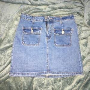 Denim skirt